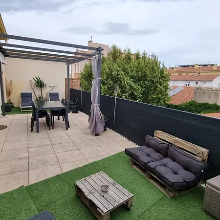 Apartmán T2 + Grande Terrasse
